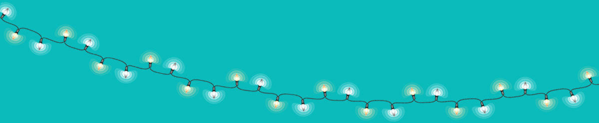string of holiday lights
