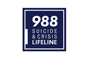 988 Suicide and Crisis Lifeline logo